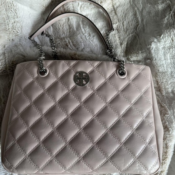 Tory Burch Handbags - Elegant Quilted Pink Handbag